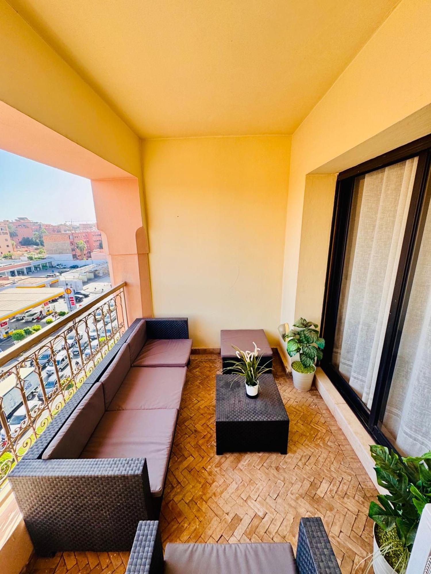 E-Appartement De Luxe Centre Gueliz Piscine Parking Fibre Netflix Марракеш Екстер'єр фото